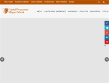 Tablet Screenshot of capitalprep.org